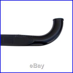 04-12 Colorado Canyon Extended Cab 3 Black Side Step Nerf Bar Running Board