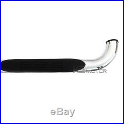 04-12 Colorado Canyon Extended Cab Chrome SS Side Step Nerf Bar Running Boards