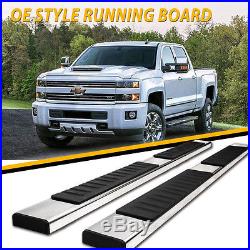 07-18 Chevrolet Silverado double/Extended Cab 4 Nerf Bar Running Board Step H