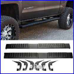 07-18 Chevy Silverado GMC Sierra Extended Cab Side Step Nerf Bars Running Boards