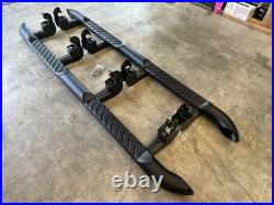 19-25 Chevy Silverado GMC Sierra 1500 4 Side Step Left Black Crew Cab OEM Round