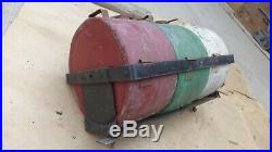 1909 1927 Model T Ford WATER / GAS / OIL TANKS Original set 3 white red green
