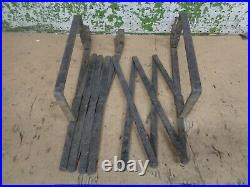 1920's Old Vintage Running Board Luggage Gas Oil Can Rack Ford Chevy Dodge #1