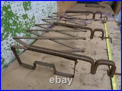 1920's Old Vintage Running Board Luggage Gas Oil Can Rack Ford Chevy Dodge #2