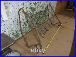 1920's Old Vintage Running Board Luggage Gas Oil Can Rack Ford Chevy Dodge #3