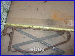 1920's Old Vintage Running Board Luggage Gas Oil Can Rack Ford Chevy Dodge #3