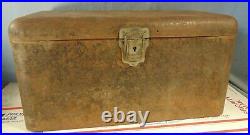 1920s AUTOMOBILE RUNNING BOARD TOOL BOX ORIGINAL FORD MODEL T CHEVY PACKARD NASH