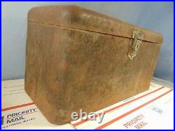 1920s AUTOMOBILE RUNNING BOARD TOOL BOX ORIGINAL FORD MODEL T CHEVY PACKARD NASH