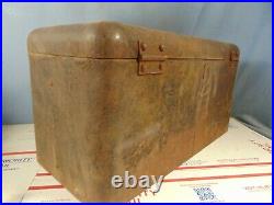1920s AUTOMOBILE RUNNING BOARD TOOL BOX ORIGINAL FORD MODEL T CHEVY PACKARD NASH