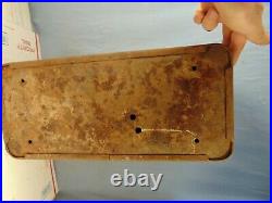 1920s AUTOMOBILE RUNNING BOARD TOOL BOX ORIGINAL FORD MODEL T CHEVY PACKARD NASH