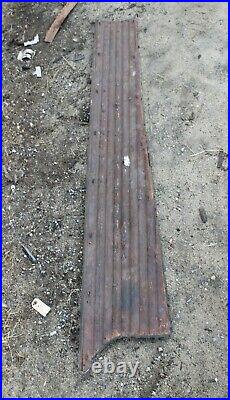 1937 1938 Chevy Top Rubber Running Board Original @OF