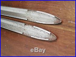 1937 37 1938 38 Chevrolet Chevy Running Board Mouldings Trim Vintage 77 3/4 NOS
