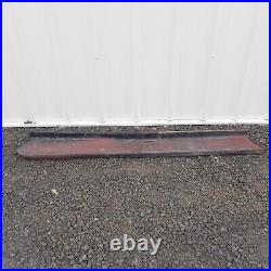 1947-54 Chevy Gmc Left Running Board 76 Long Vintage Rusty Side Step Metal Used