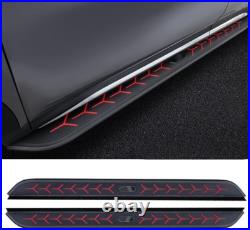 2 PCS Running Boards Fits for 2024-2026 Chevrolet Traverse Black Nerf Bar