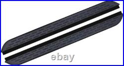 2 PCS Running Boards Fits for 2024-2026 Chevrolet Traverse Black Nerf Bar