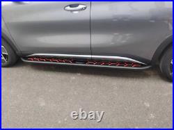 2 PCS Running Boards Fits for 2024-2026 Chevrolet Traverse Black Nerf Bar