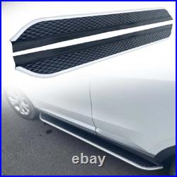 2 PCS Running Boards Fits for 2024-2026 Chevrolet Traverse Silver Nerf Bar