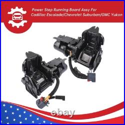 2 Pieces Power Step Running Board Motors Fits for Cadillac Escalade GMC Yukon XL