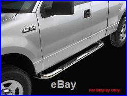 2001-2012 CHEVY SILVERADO 2500 HD CREW CAB 3 S/S Chrome NERF BAR RUNNING BOARDS