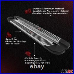 2001-2019 Chevrolet Silverado / GMC Sierra Nerf Bar Side Step Running Boards Alu