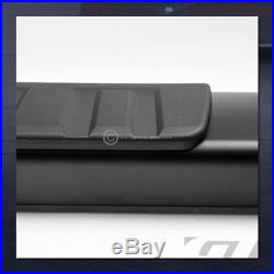 2007-2018 Silverado Ext/Double Cab 6 Oe Aluminum Black Side Step Running Boards