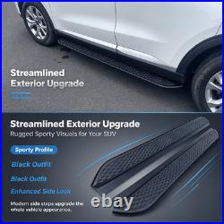 2PC Running Boards Side Steps Nerf Bar Fit Chevy Equinox 2025 2026 2027 Brackets