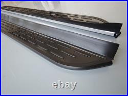 2PC Running Boards Side Steps Nerf Bar Fit Chevy Equinox 2025 2026 2027 Brackets