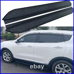 2PC Running Boards Side Steps Nerf Bar Fit Chevy Equinox 2025 2026 2027 Brackets