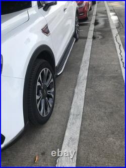 2PC Running Boards Side Steps Nerf Bar Fit Chevy Equinox 2025 2026 2027 Brackets