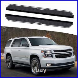 2PCS 78 Side Steps Running Boards Nerf Bars Fits For Chevrolet Tahoe 2015-2020
