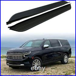 2PCS 86 Length Side Steps Running Boards Fits For Chevrolet Suburban 2021-2026