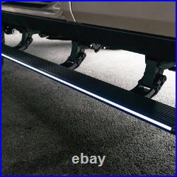 2PCS Electric Running Boards W LED Light Fits For Chevrolet Colorado 2015-2022