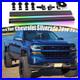 2PCS Electric Running Boards W LED Light Fits For Chevrolet Silverado 2014-2018