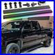 2PCS Electric Running Boards W LED Light Fits For Chevrolet Silverado 2019-2026
