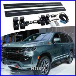 2PCS Electric Side Step Power Running Boards Fits For Chevrolet Tahoe 2021-2025