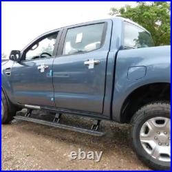 2PCS Electric Side Step Running Board Bars Fit For Chevrolet Silverado 2015-2019