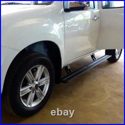 2PCS Electric Side Step Running Board Bars Fit For Chevrolet Silverado 2015-2019