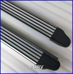 2PCS Fits for Chevrolet Equinox 2018-2024 running boards side steps bars