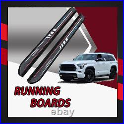 2PCS Fits for Chevrolet Tahoe 2020-2025 Side Step Pedal Nerf Bar Running Boards