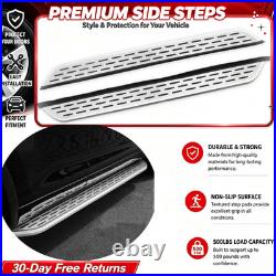 2PCS Fits for Chevrolet Tahoe 2021-2026 Running Boards Side Steps Bars