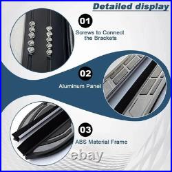 2PCS Fits for Chevrolet Tahoe 2021-2026 Running Boards Side Steps Bars