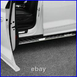 2PCS Fixed Running Boards Side Steps Nerf Bar Fits For Chevrolet Tahoe 2021-2024