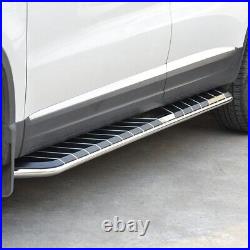 2PCS Fixed Running Boards Side Steps Nerf Bar Fits For Chevrolet Tahoe 2021-2024