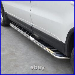 2PCS Fixed Running Boards Side Steps Nerf Bar Fits For Chevrolet Tahoe 2021-2024