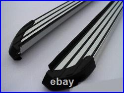 2PCS Fixed Running Boards Side Steps Nerf Bar Fits For Chevy Groove 2017-2024