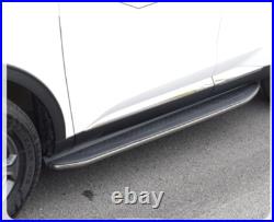 2PCS Fixed Running Boards Side Steps Nerf Bar Fits For Chevy Groove 2017-2024