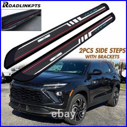 2PCS Fixed Side Steps Fit for Chevy Trailblazer 2021-2025 Running Board Nerf Bar