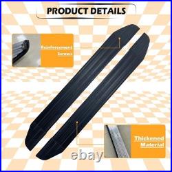 2PCS Fixed Side Steps Nerf Bars Running Boards Fit For Chevrolet Tahoe 2021-2027