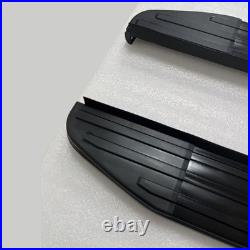 2PCS Fixed Side Steps Nerf Bars Running Boards Fit For Chevrolet Tahoe 2021-2027