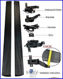 2PCS Power Side Step Running Boards Fits For Chevrolet Silverado 2500 2020-2025